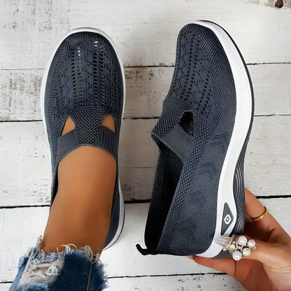 Myrna | Atmungsaktive Slip-On-Sneakers aus Mesh für Frauen