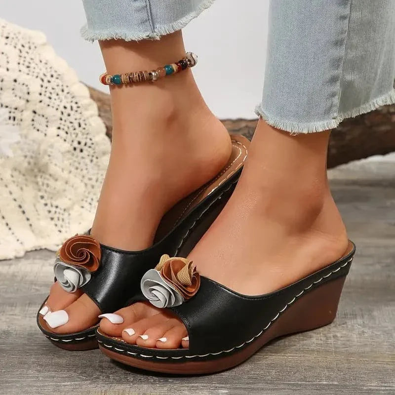 Brittany | Damen-Keilsandalen