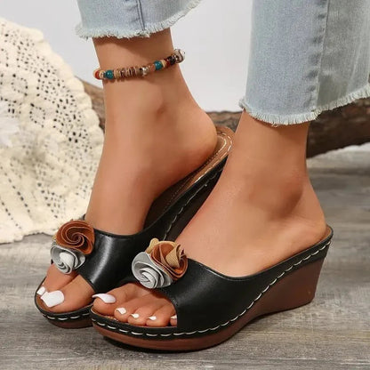 Brittany | Damen-Keilsandalen