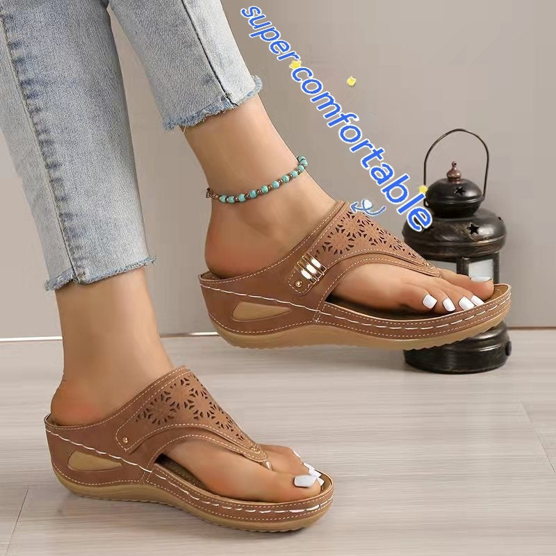 Goldie | Sommer-Sandale Roman Chic