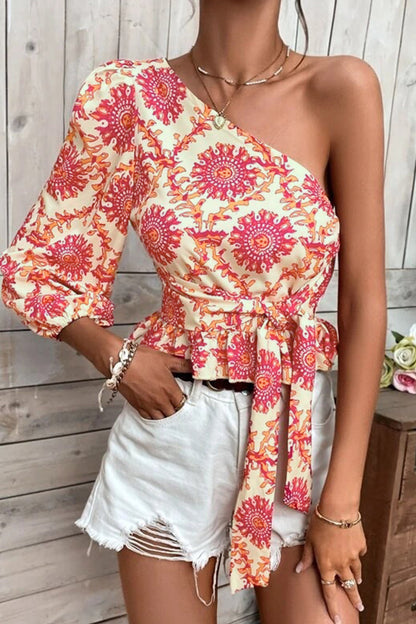 Aveline - Elegantes One-Shoulder-Top