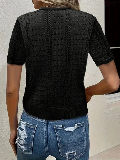Mona | Vielseitiger Komfort, elegante Strickjacke mit V-Ausschnitt für Frauen