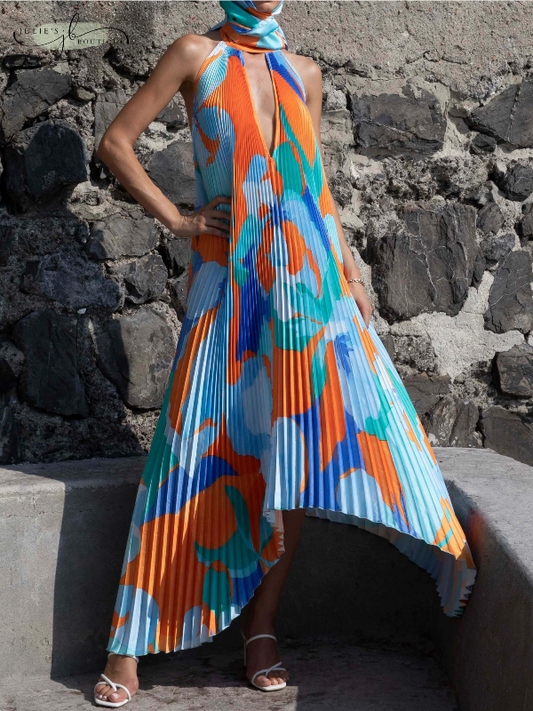 Belinda - Maxikleid mit Rollkragen