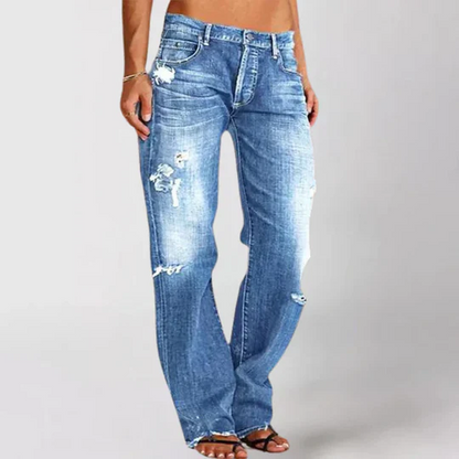 Diana - Lockere Weit Geschnittene Jeans Für Damen