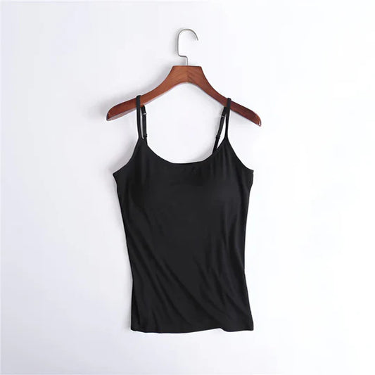 Lillian - Elegantes Top Mit Integriertem Bh