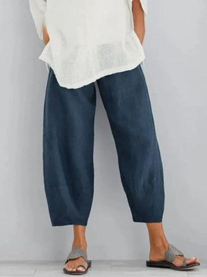 Marta | Freizeithose aus Leinen für Frauen
