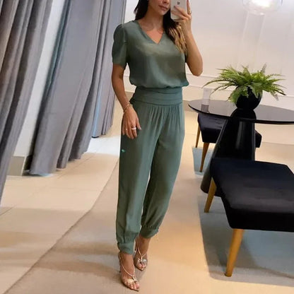 Precious | Stilvolles Set aus Oberteil und Hose