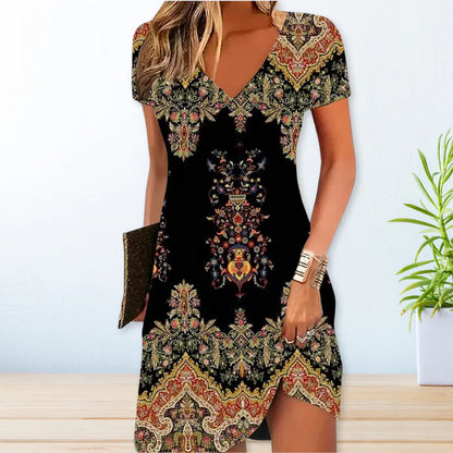 Svetlana | Sommerkleid - Bohemian - Leichter formeller Stil - Ideal für den Sommer