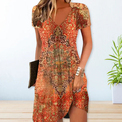 Svetlana | Sommerkleid - Bohemian - Leichter formeller Stil - Ideal für den Sommer