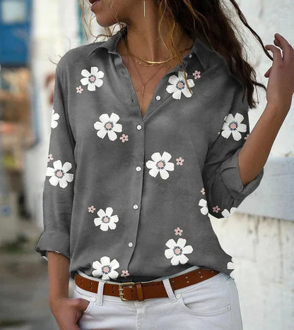 Cordelia - Bluse Mit Blumenmuster