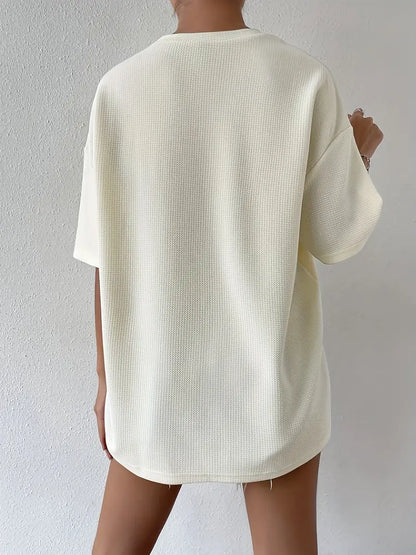 Tamara | T-Shirt mit Buchstabenprint