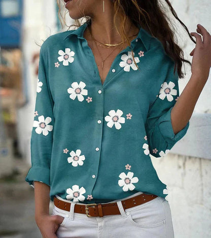 Cordelia - Bluse Mit Blumenmuster