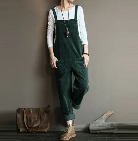 Eliza - Lässiger Cord-Jumpsuit