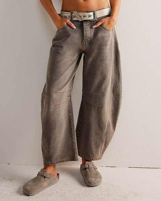 Adeline - Mitteltaillierte Röhrenjeans für Frauen