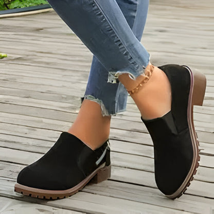 Danna | Damen Slip-On Flats - Bequemer niedriger Absatz