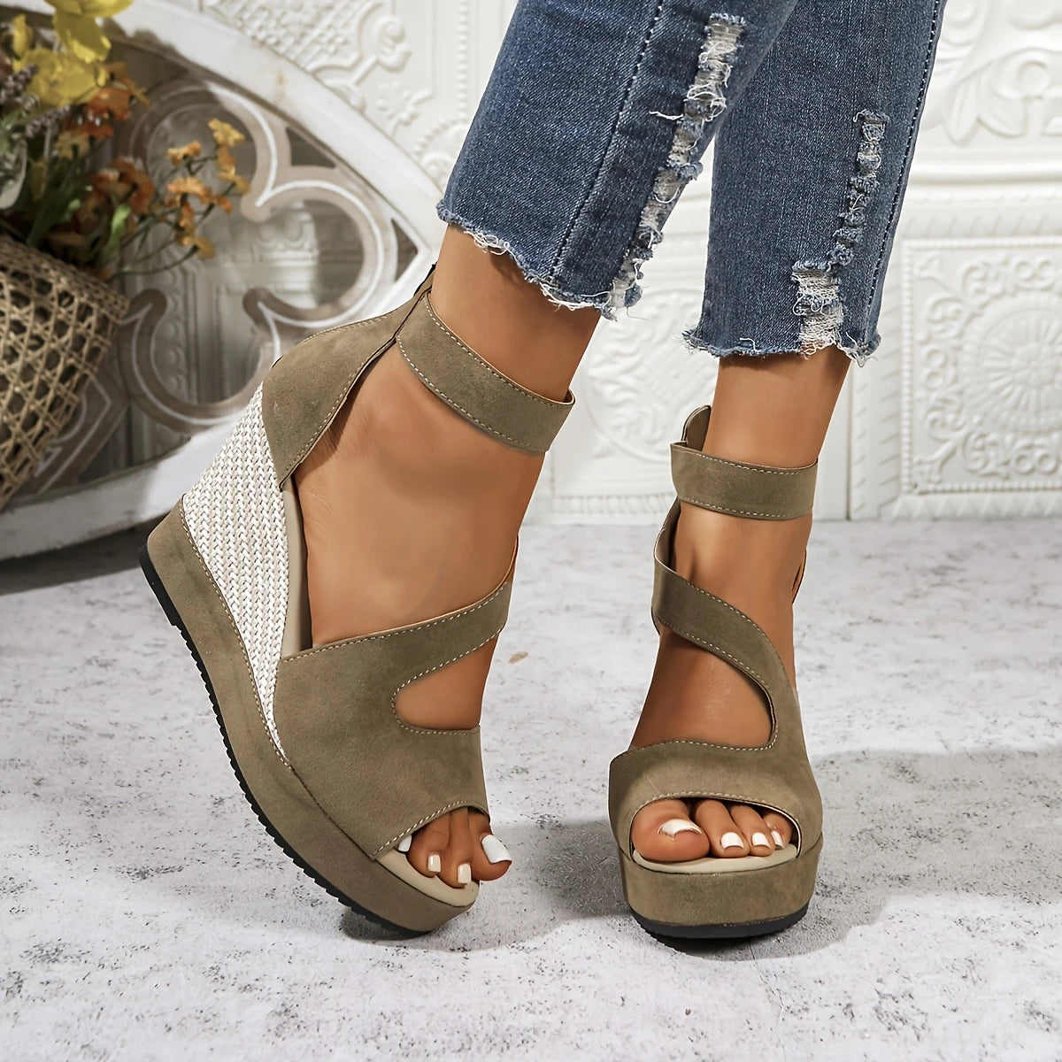 Gianna | Neue Sommer-Keilsandalen für Frauen