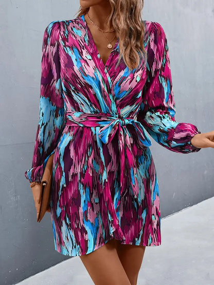 Valeria | Elegantes Bedrucktes Tunika-Kleid