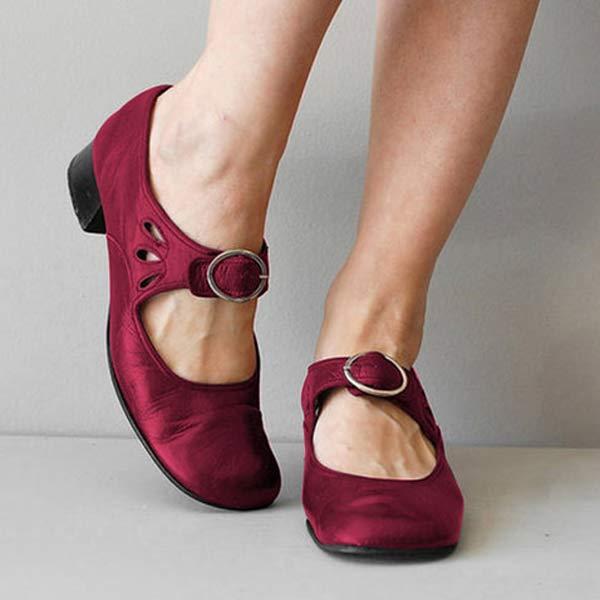 Belinda | Vintage orthopädische Schuhe mit runder Zehe