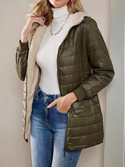 Jannah - Warme Steppjacke mit Fleecefutter