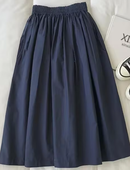 Maxim - Einreihige Damenröcke mit hoher Taille