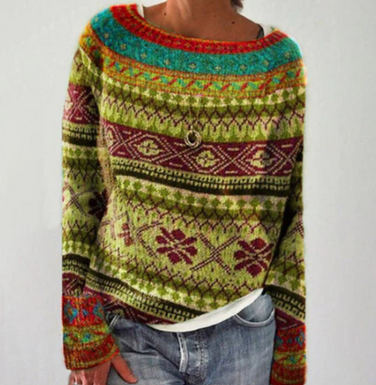 Gloria - Damen-Retro-Pullover