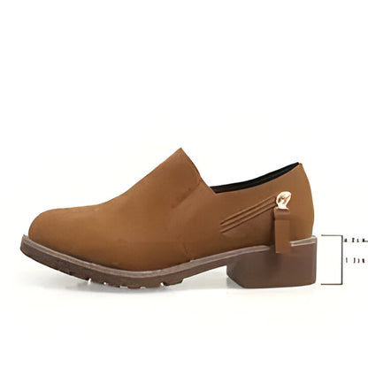 Danna | Damen Slip-On Flats - Bequemer niedriger Absatz