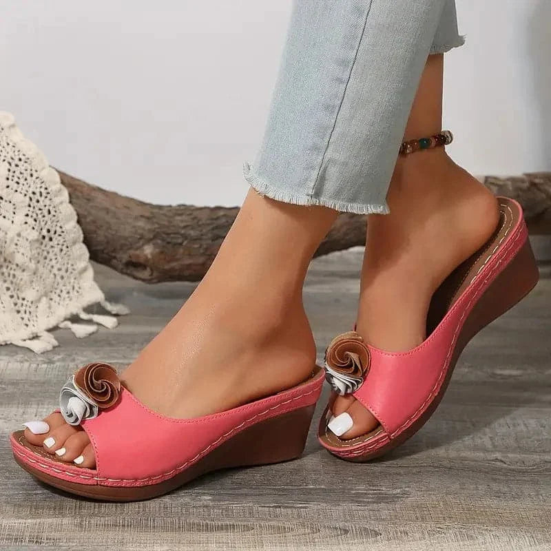 Brittany | Damen-Keilsandalen