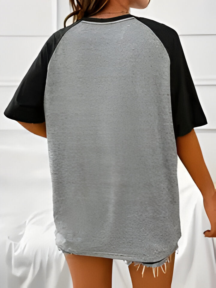 Karylle | Sportliches Hemd für Frauen mit loser Passform und Farbblock