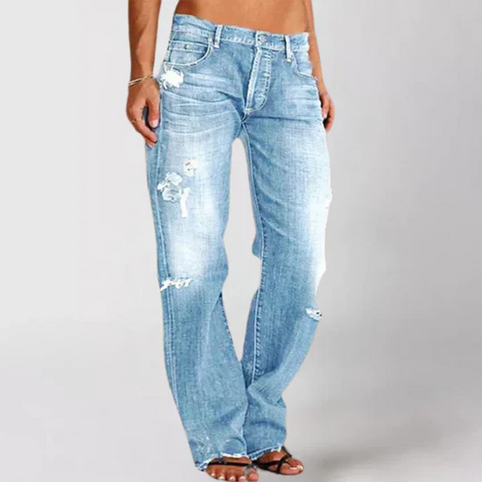 Diana - Lockere Weit Geschnittene Jeans Für Damen