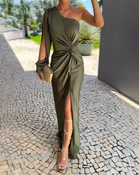 Alaia - Zeitloses und elegantes grünes Kleid für Frauen