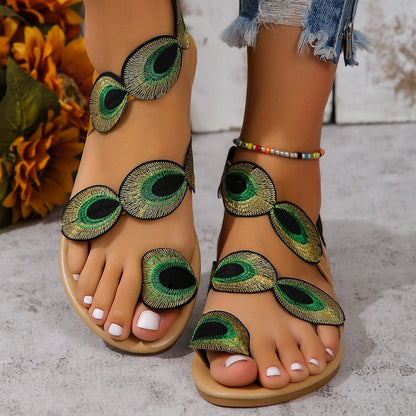 Lily | Elegante und bequeme flache Sandalen für Frauen