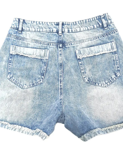 Erlinda | Mühelos coole Sommer-Denim-Shorts