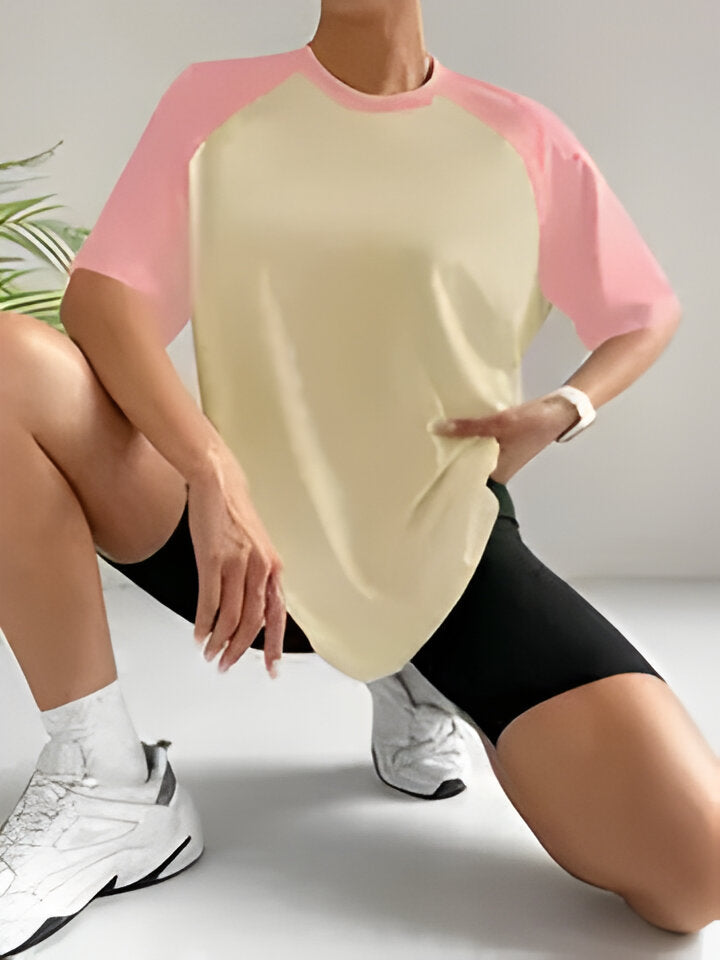 Karylle | Sportliches Hemd für Frauen mit loser Passform und Farbblock