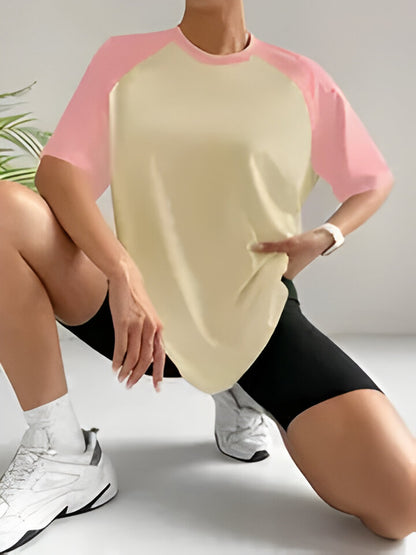 Karylle | Sportliches Hemd für Frauen mit loser Passform und Farbblock