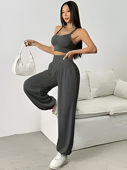 Grace | Hochtaillierte Jogginghose für Frauen