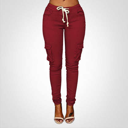 Lottie -  Angepasste Cargohose mit Kordelzug