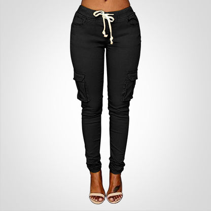 Lottie -  Angepasste Cargohose mit Kordelzug