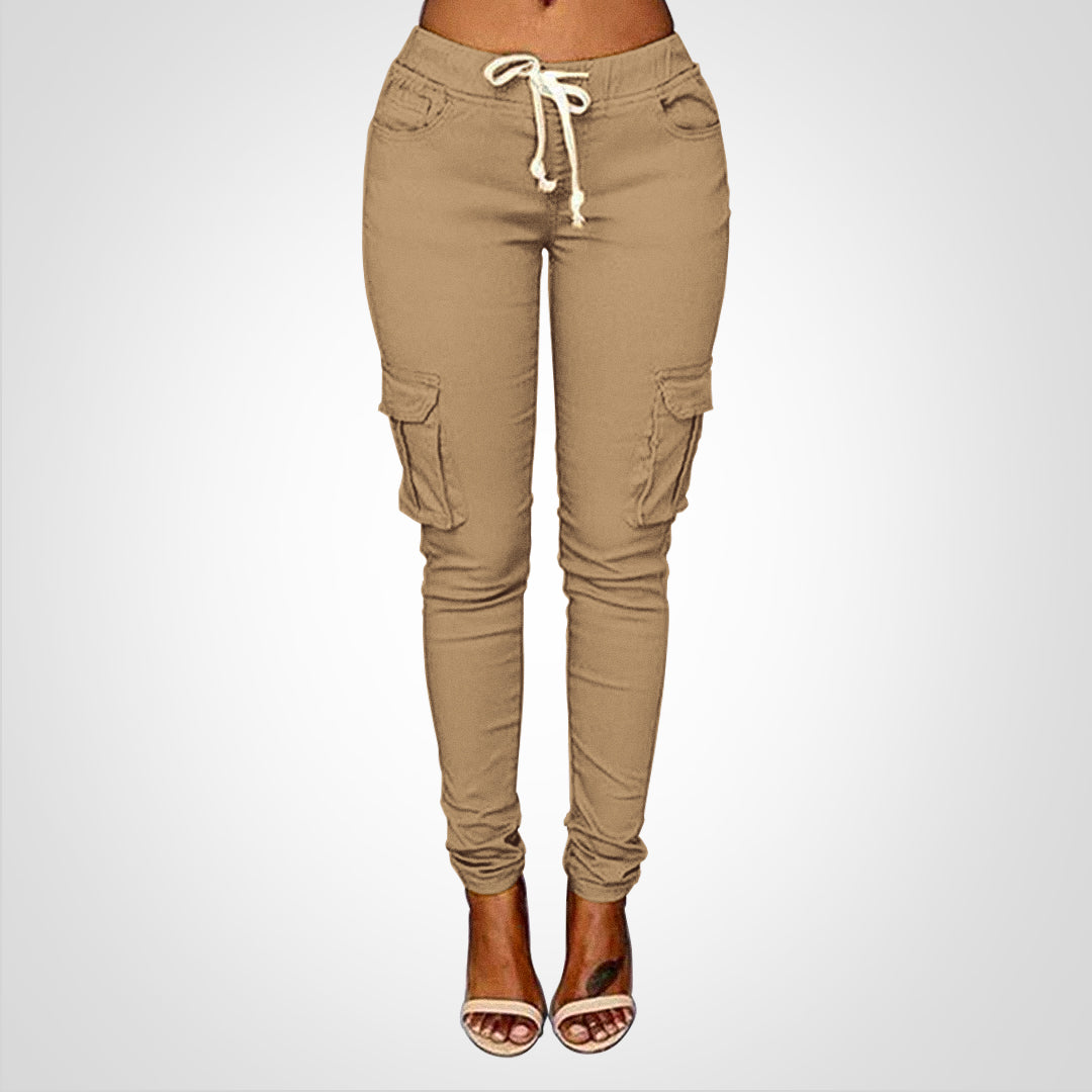 Lottie -  Angepasste Cargohose mit Kordelzug