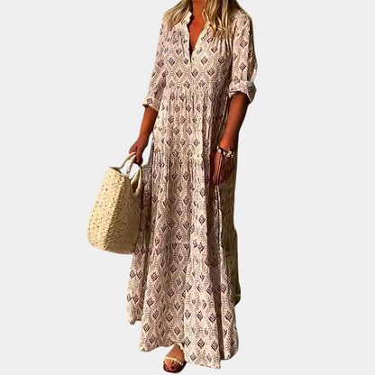 Cristina | Elegantes und bequemes fließendes Kleid für Frauen