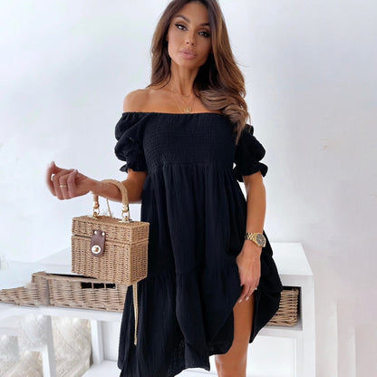 Ciara | Off-the-Shoulder Sommerkleid für Frauen