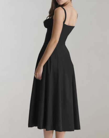 Faith | Damen Sommerkleid mit V-Ausschnitt