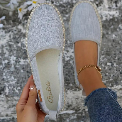 Benedita | Espadrilles, flache, leichte Schuhe aus Segeltuch