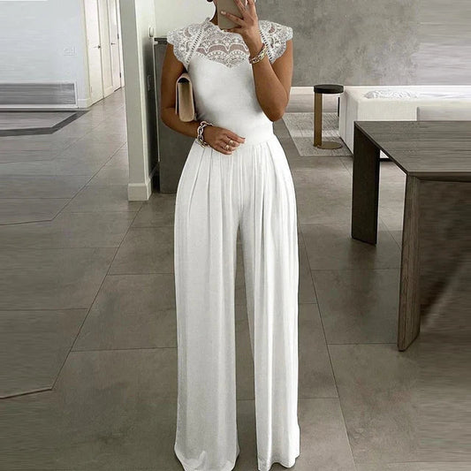 Rafaela - Eleganter Jumpsuit mit weitem Bein und stilvollem Design