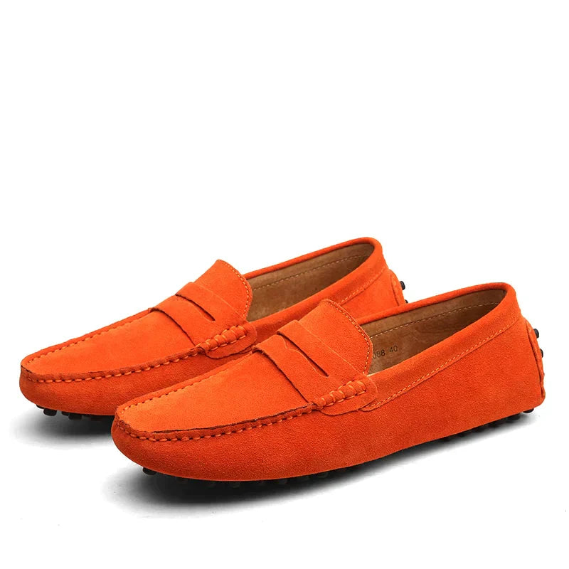 Clotilde  - Loafers aus Wildleder im italienischen Stil