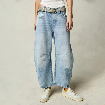 Katarina | Komfortjeans mit weitem Bein