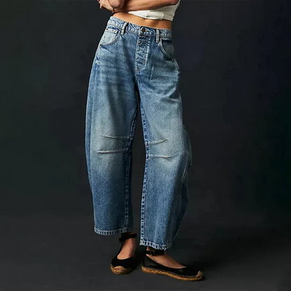 Katarina | Komfortjeans mit weitem Bein