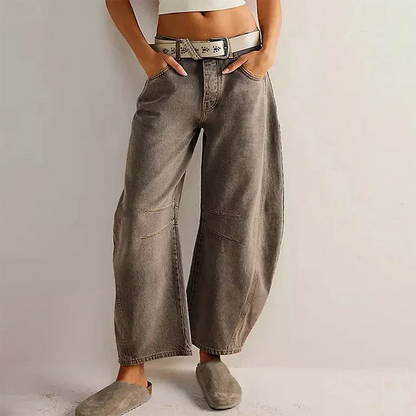 Katarina | Komfortjeans mit weitem Bein