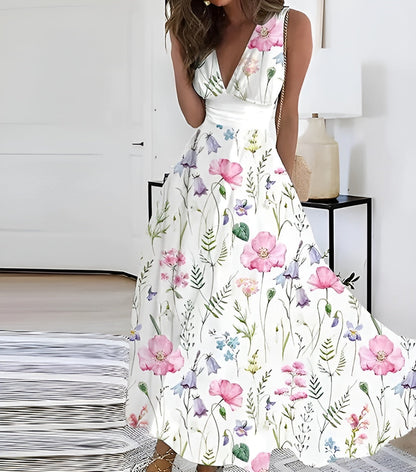Carla | Elegantes ärmelloses Sommerkleid für Frauen