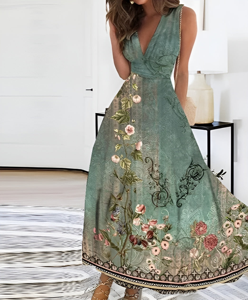 Carla | Elegantes ärmelloses Sommerkleid für Frauen