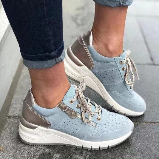 Nyah - Orthopädische Turnschuhe mit Keilabsat